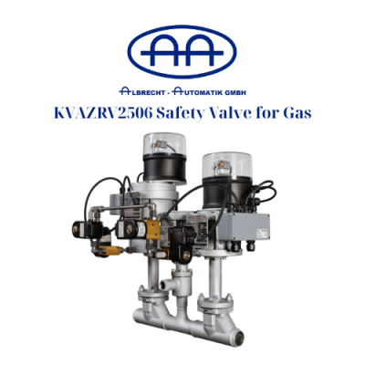 KVAZRV2506 Safety Valve for Gas Albrecht-Automatik