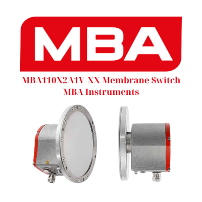 MBA110X2A1V-XX Membrane Switch MBA Instruments