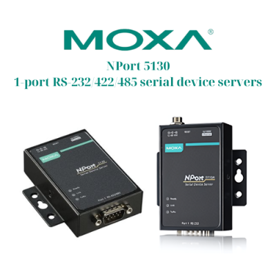 NPort 5130 1-port RS-232422485 serial device servers Moxa