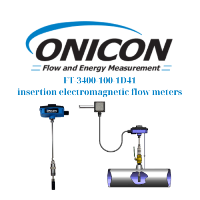 FT-3400-100-1D41 insertion electromagnetic flow meters Onicon