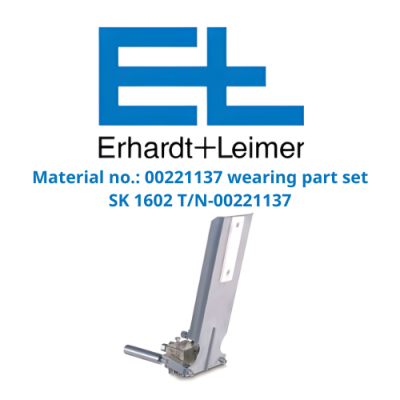Material no. 00221137 wearing part set SK 1602 TN-00221137 Erhardt-Leimer