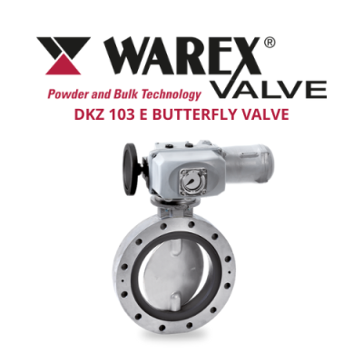 DKZ 103 E BUTTERFLY VALVE Warex Valve