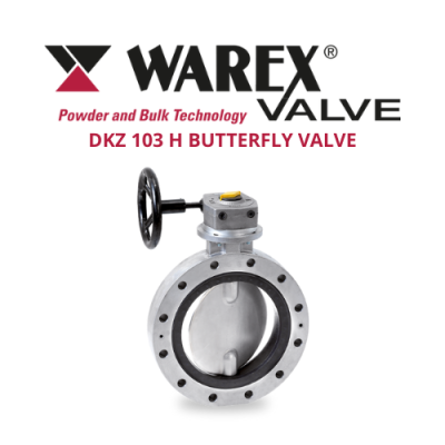 DKZ 103 H BUTTERFLY VALVE Warex Valve
