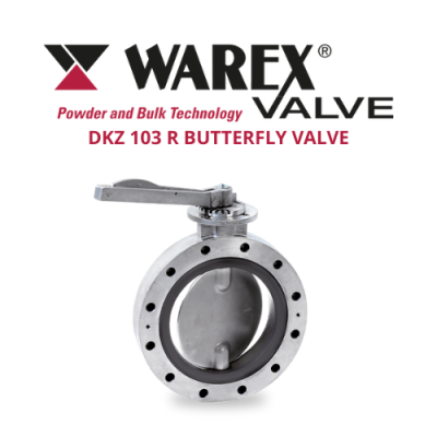 DKZ 103 R BUTTERFLY VALVE Warex Valve