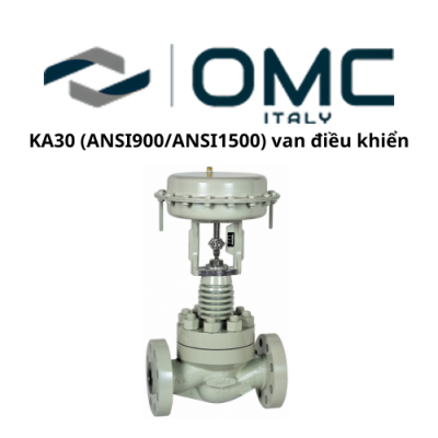 KA30 (ANSI900/ANSI1500) van điều khiển OMC S.p.A.