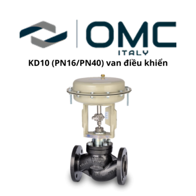 KD10 (PN16/PN40) van điều khiển OMC S.p.A.