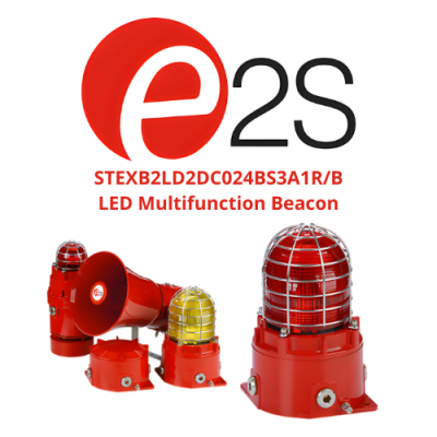 STEXB2LD2DC024BS3A1RB LED Multifunction Beacon E2S