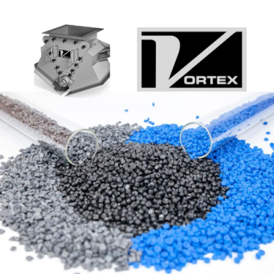 Vortex Vietnam Seal Tite with Custom Inlet Handling Plastic Pellets