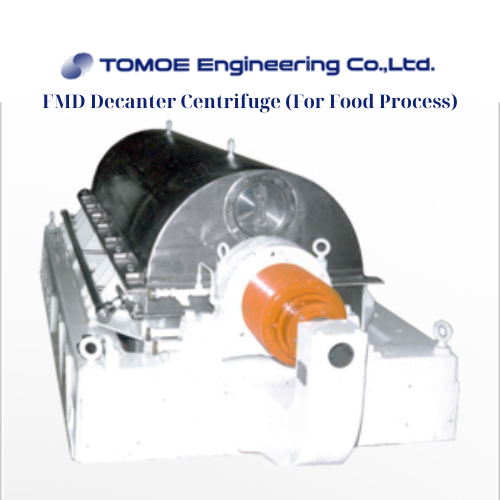 FMD Decanter Centrifuge Tomoe
