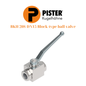 BKH 20S-DN15 Block-type ball valve Pister