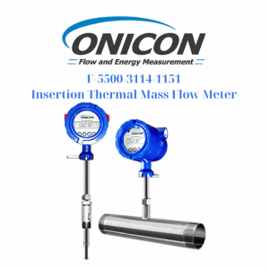 F-5500-3114-1151 Insertion Thermal Mass Flow Meter Onicon