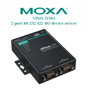 NPort 5250A 2-port RS-232422485 device server Moxa