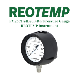 PM25C1A4D20B-D-P Pressure Gauge REOTEMP Instrument