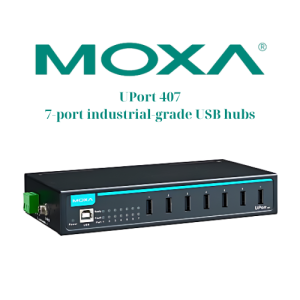 UPort 407 7-port industrial-grade USB hubs Moxa
