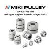 AK-125-AN-19N Belt-type Stepless Speed Changer Units Miki Pulley