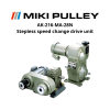 AK-216-MA-28N Stepless speed change drive unit Miki Pulley