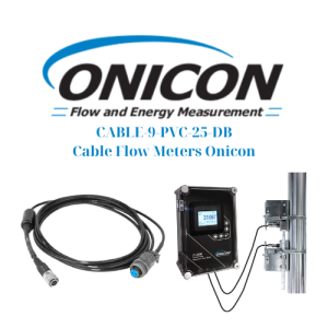 CABLE-9-PVC-25-DB Cable Flow Meters Onicon