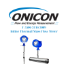 F-5506-3116-3009 Inline Thermal Mass Flow Meter Onicon