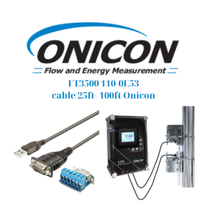 FT3500 110-0E53 cable 25ft- 100ft Onicon