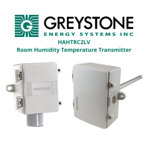 HAHTRC2LV Room Humidity Temperature Transmitter Greystone