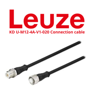 KD U-M12-4A-V1-020 Connection cable Leuze