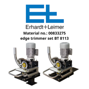 Material no. 00833275 edge trimmer set BT 8113 Erhardt-Leimer