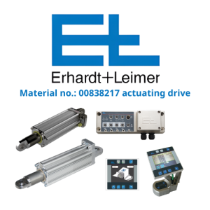 Material no. 00838217 actuating drive Erhardt-Leimer