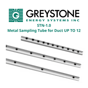 STN-1.0 Metal Sampling Tube for Duct UP TO 12 Greystone