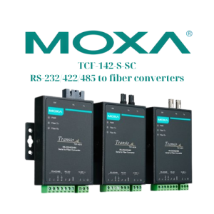 TCF-142-S-SC RS-232422485 to fiber converters Moxa