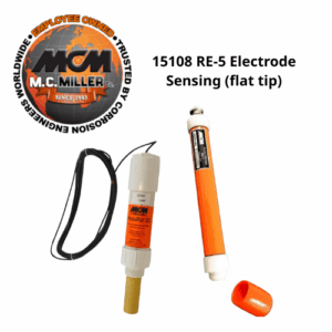 15108 RE-5 Electrode Sensing (flat tip) M.C.Miller