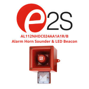 AL112NHDC024AA1A1RB Alarm Horn Sounder & LED Beacon E2S