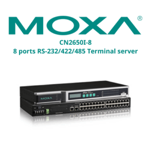 CN2650I-8 8 ports RS-232422485 Terminal server Moxa