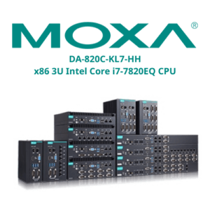 DA-820C-KL7-HH x86 3U Intel Core i7-7820EQ CPU Moxa