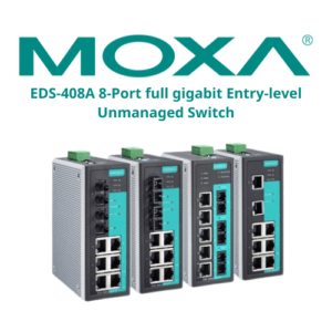 EDS-408A 8-Port full gigabit Entry-level Unmanaged Switch Moxa