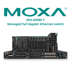 EDS-G508E-T Managed full Gigabit Ethernet switch Moxa