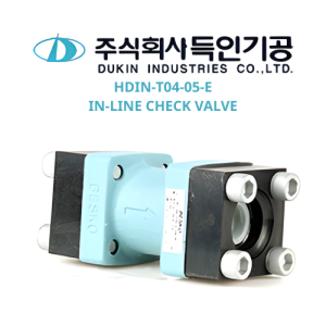 HDIN-T04-05-E IN-LINE CHECK VALVE Dukin Besko