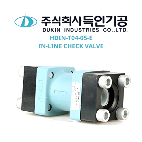 HDIN-T04-05-E IN-LINE CHECK VALVE Dukin Besko