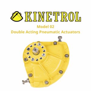 Model 02 Double Acting Pneumatic Actuators Kinetrol
