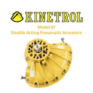 Model 07 Double Acting Pneumatic Actuators Kinetrol