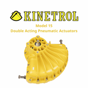 Model 15 Double Acting Pneumatic Actuators Kinetrol