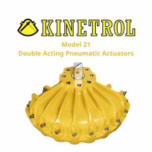 Model 21 Double Acting Pneumatic Actuators Kinetrol