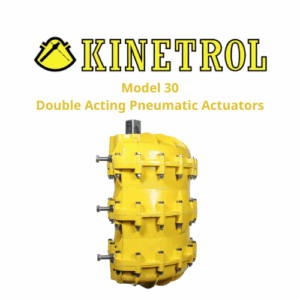 Model 30 Double Acting Pneumatic Actuators Kinetrol