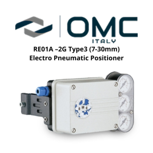 RE01A –2G Type3 (7-30mm) Electro Pneumatic Positioner OMC S.p.A.
