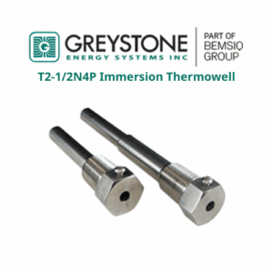 T2-12N4P Immersion Thermowell GREYSTONE
