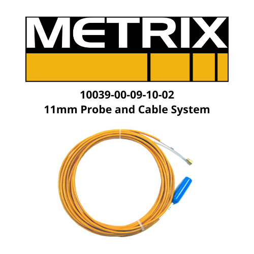 10039-00-09-10-02 11mm Probe and Cable System Metrix