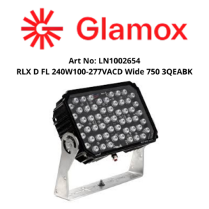 Art No LN1002654 RLX D FL 240W100-277VACD Wide 750 3QEABK Glamox