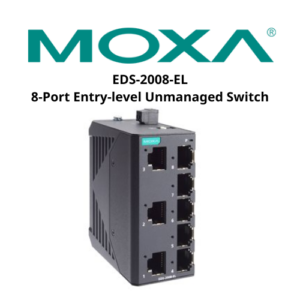 EDS-2008-EL 8-Port Entry-level Unmanaged Switch Moxa