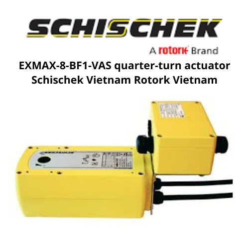 EXMAX-8-BF1-VAS quarter-turn actuator Schischek Vietnam Rotork Vietnam