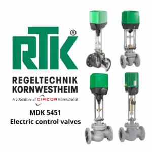 MDK 5451 Electric control valves RTK