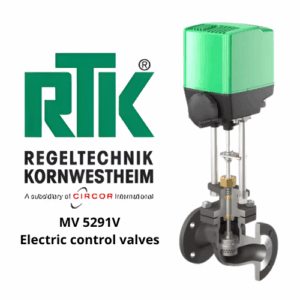MV 5291V Electric control valves RTK